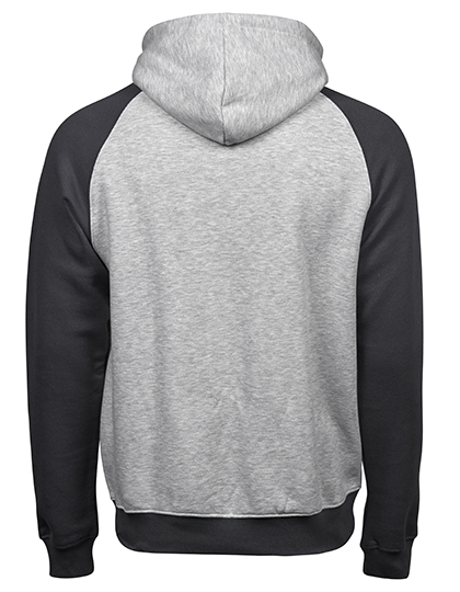 TEE JAYS Two-Tone Hooded Sweatshirt
