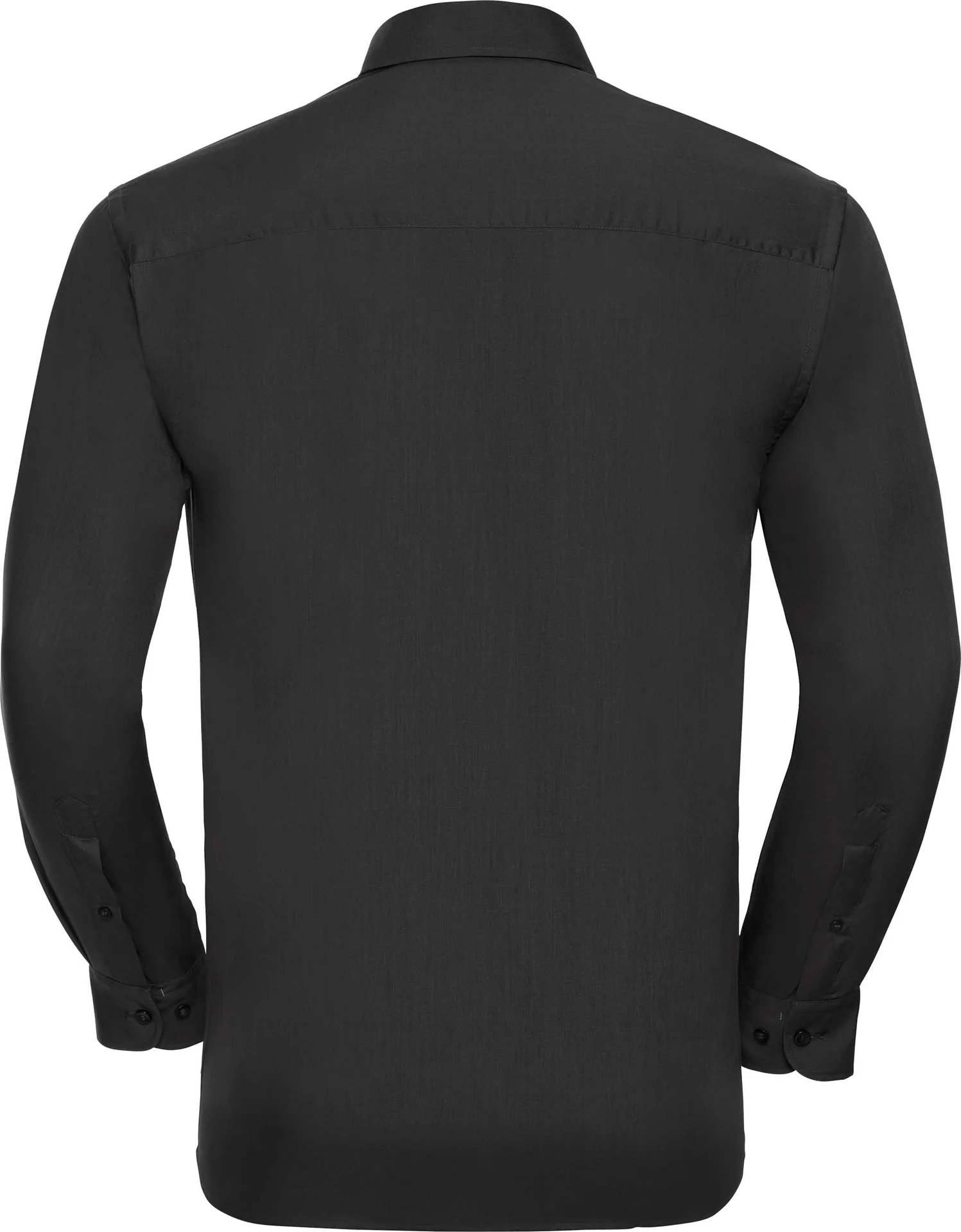 Russell Men's Long Sleeve Polycotton Easy Care Poplin Shirt