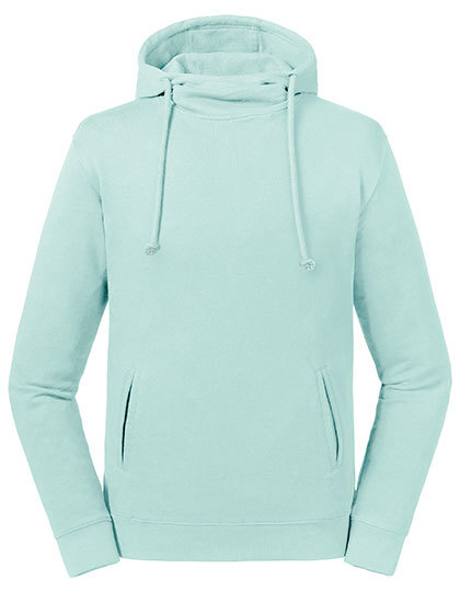 Russell Pure Organic High Collar Hooded Sweat