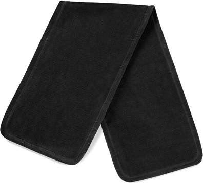 beechfield-b290-suprafleece-geneva-scarf-black-front-1 Beechfield Suprafleece® Geneva Scarf