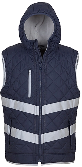 YOKO Hi Vis Kensington Hooded Gilet