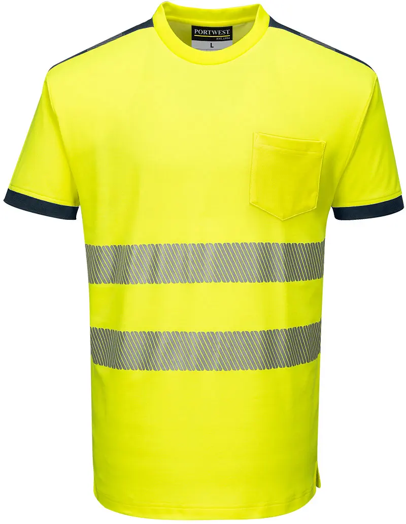 leuchtgelb/marine