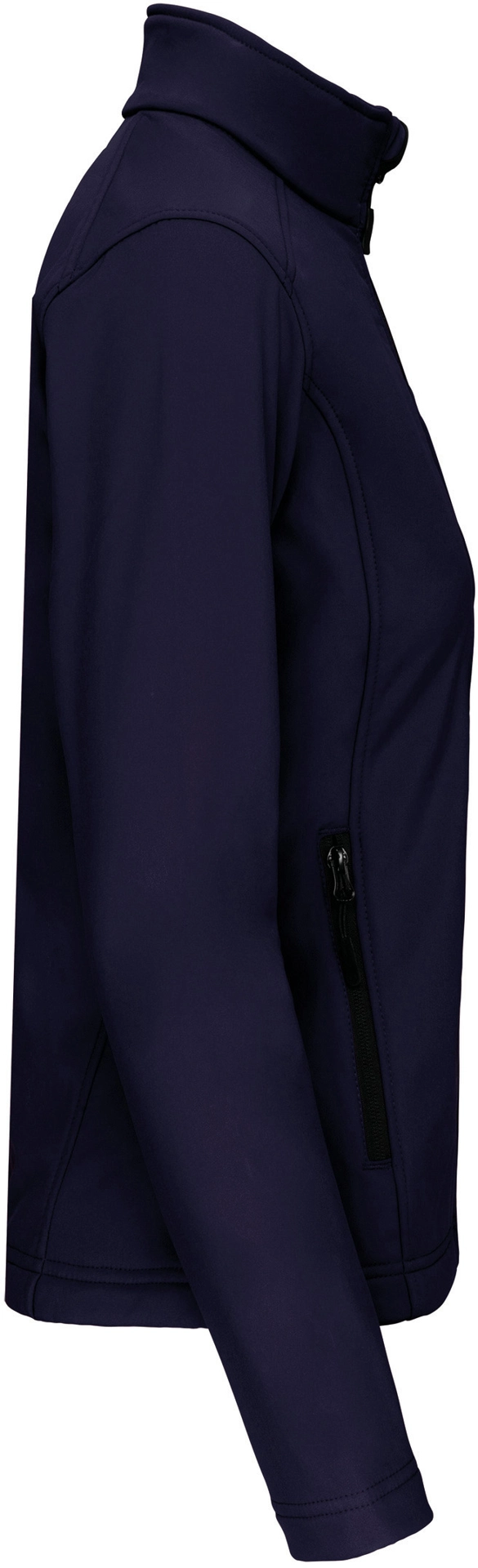 kariban-K400-damen-3-lagen-softshell-jacke-navy-right-5 Kariban Damen 3-Lagen Softshell Jacke