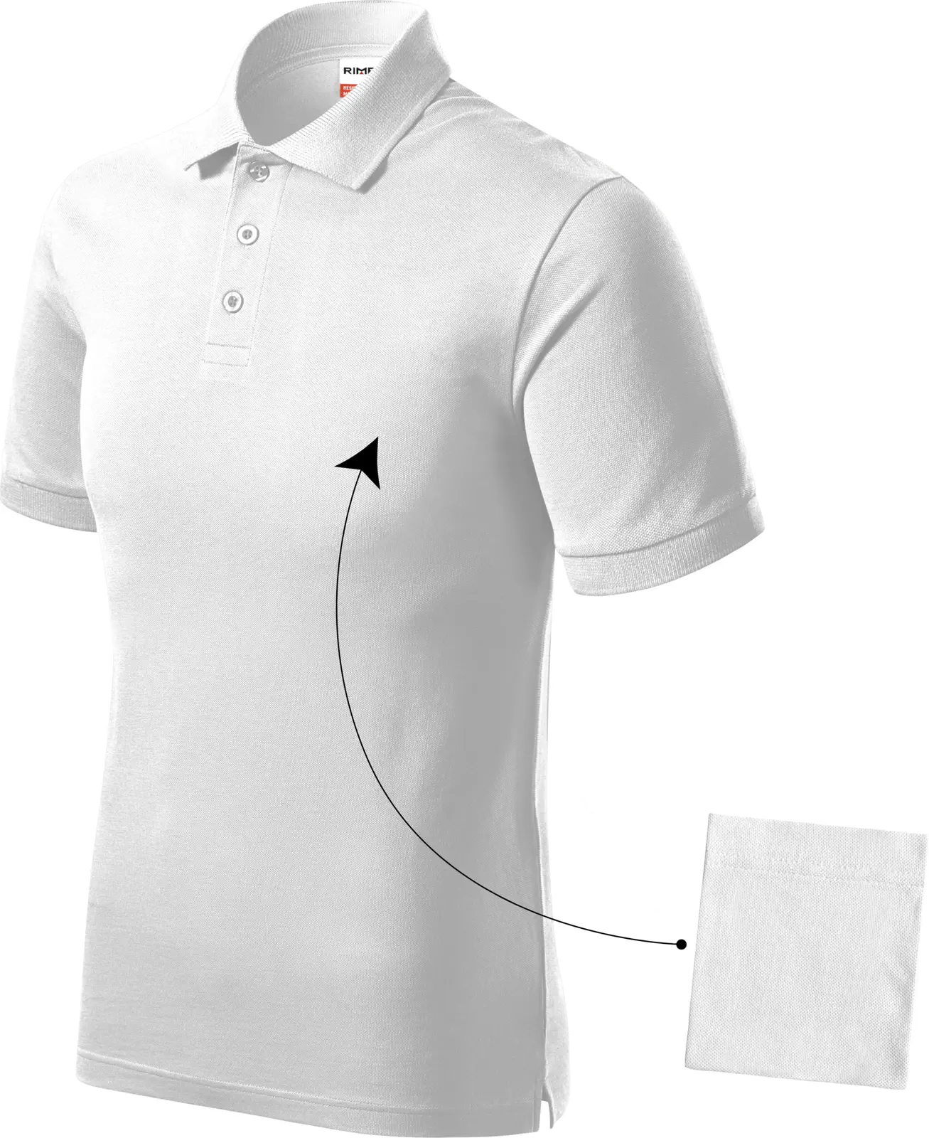 RIMECK Polohemd Resist Heavy Polo R20