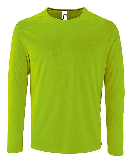 SOL'S Mens Long-Sleeve Sports T-Shirt Sporty