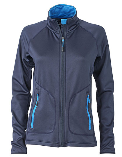 James & Nicholson Ladies Stretch-Fleece Jacket James & Nicholson Ladies Stretch-Fleece Jacket