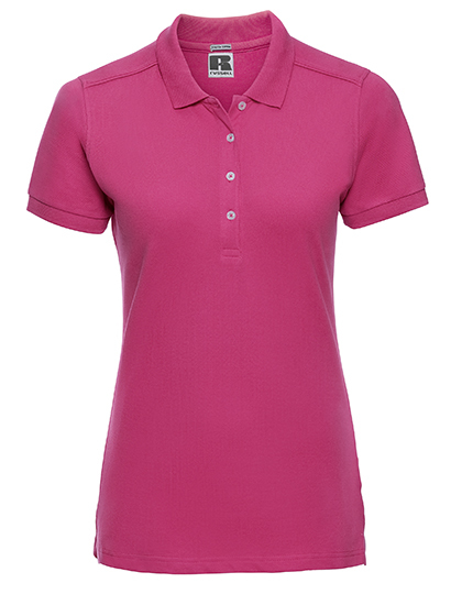 Russell Ladies Fitted Stretch Polo Russell Ladies Fitted Stretch Polo