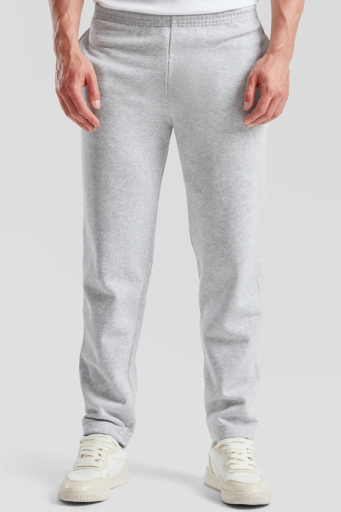 fruit-of-the-loom-64-032-0-classic-open-hem-jog-pants-heathergrey-model-0 F.O.L. Classic Open Hem Jog Pants