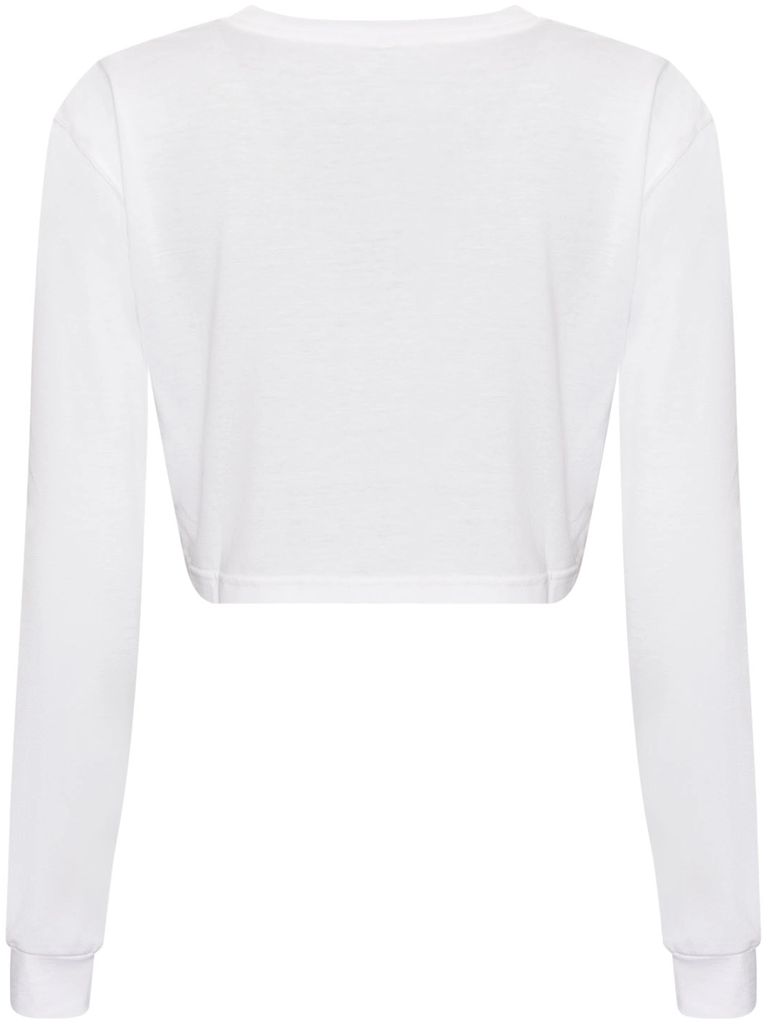 justts-jt016-womens-long-sleeve-cropped-t-shirt-white-back-3 Just Ts Women's Long Sleeve Cropped T