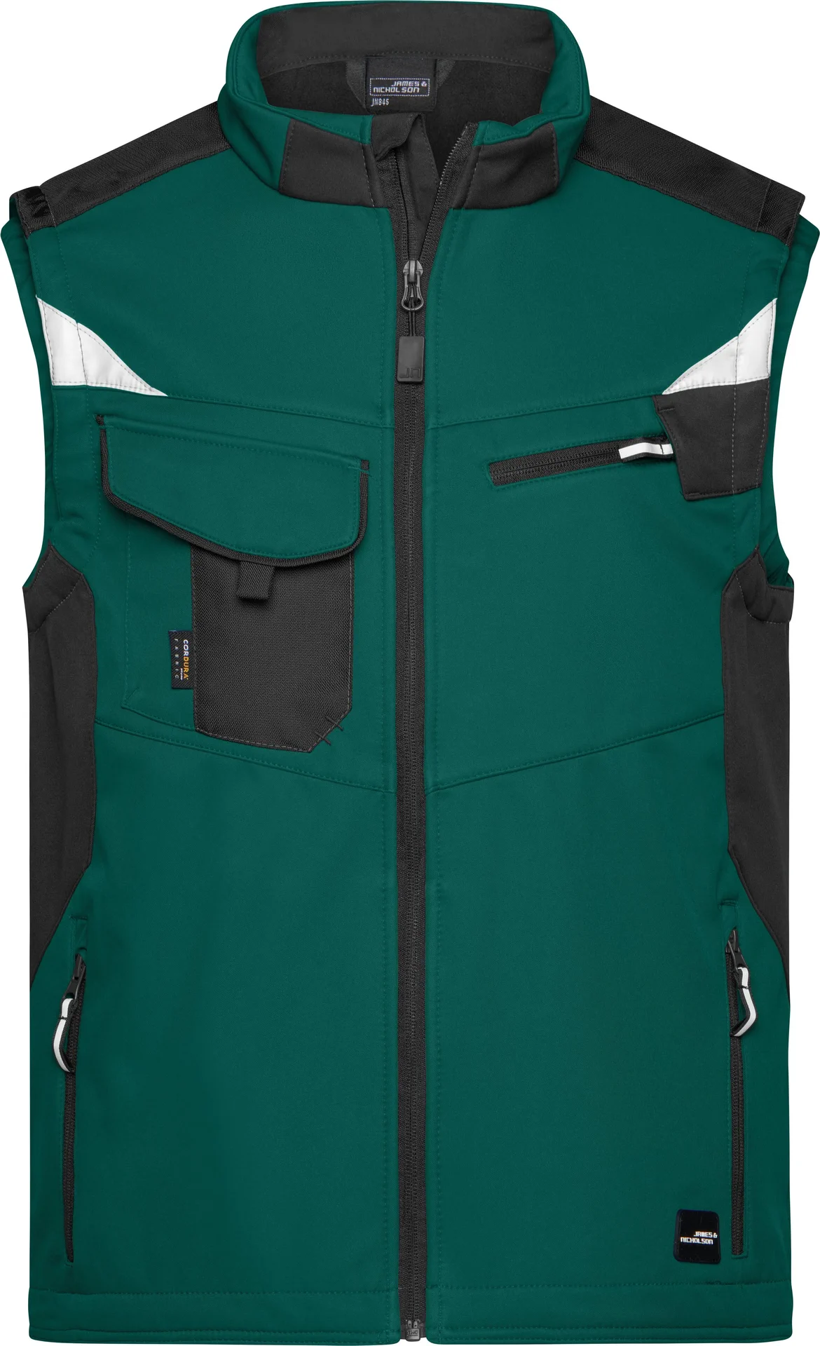James & Nicholson Workwear Softshell Vest -Strong-