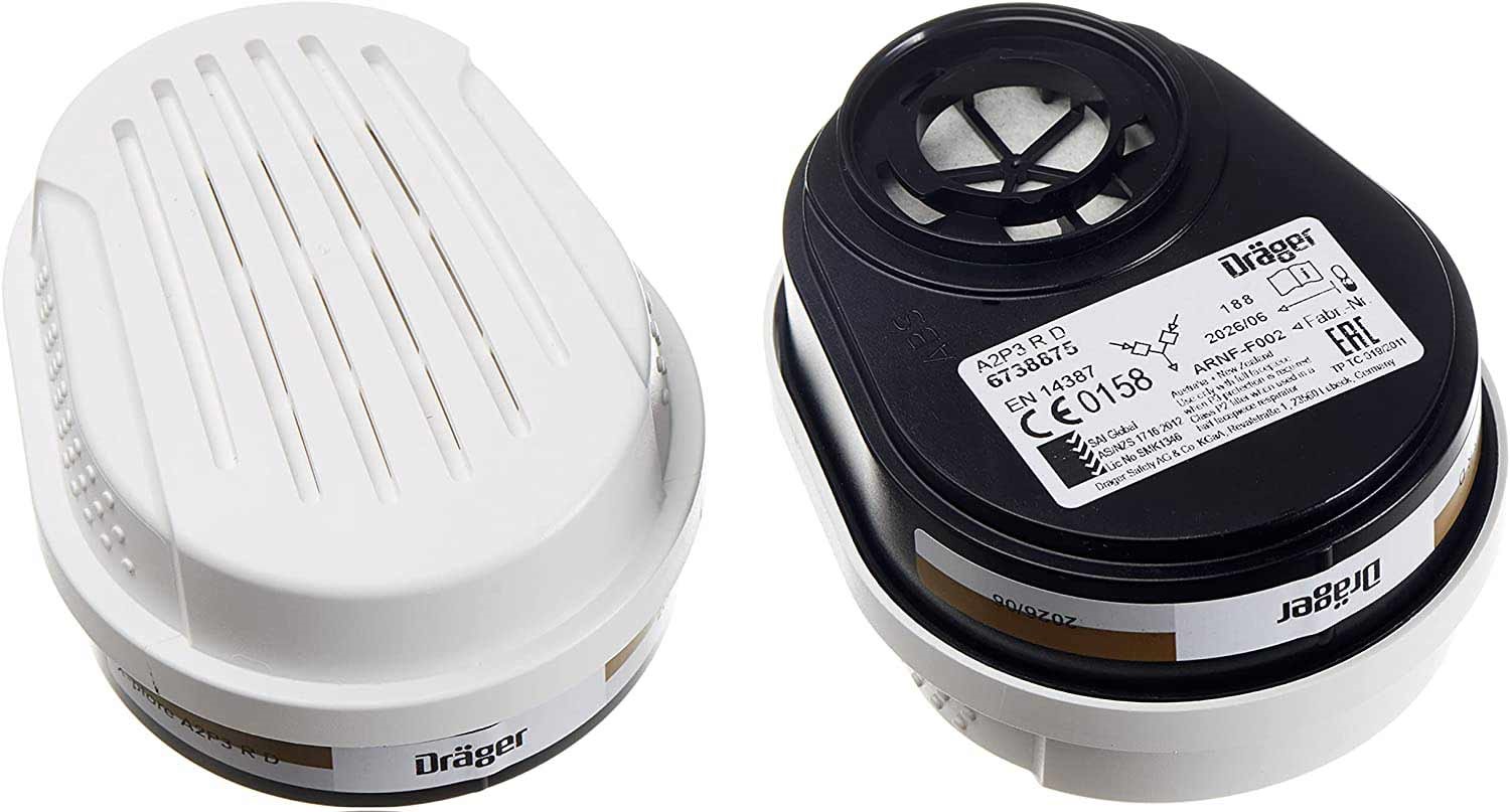 Dräger Kombinationsfilter Bajonett A2 P3 R D