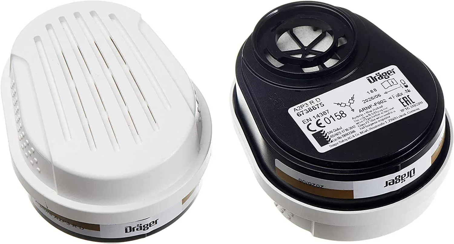 Dräger Kombinationsfilter Bajonett A2 P3 R D