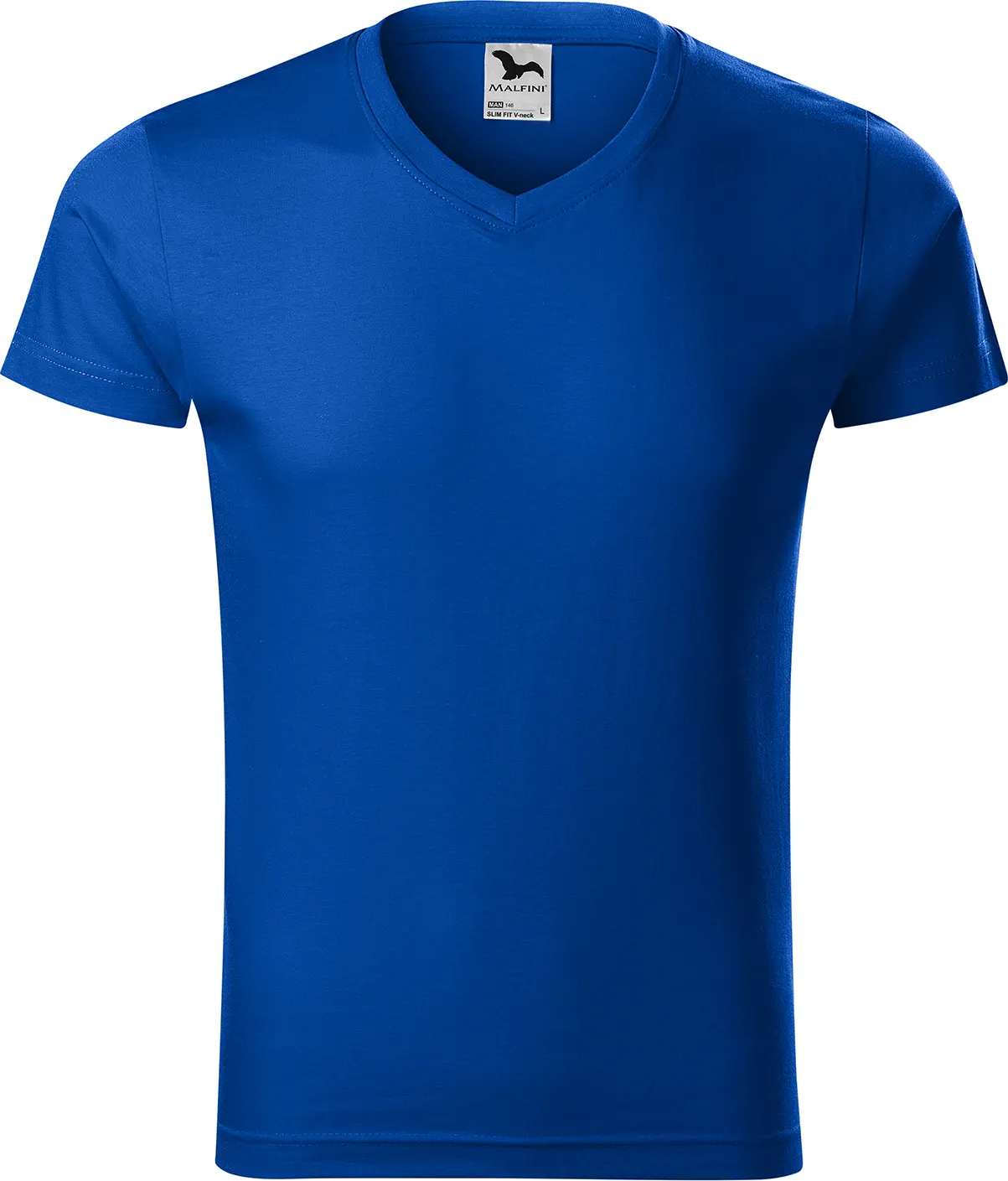MALFINI T-Shirt Slim Fit V-Neck 146