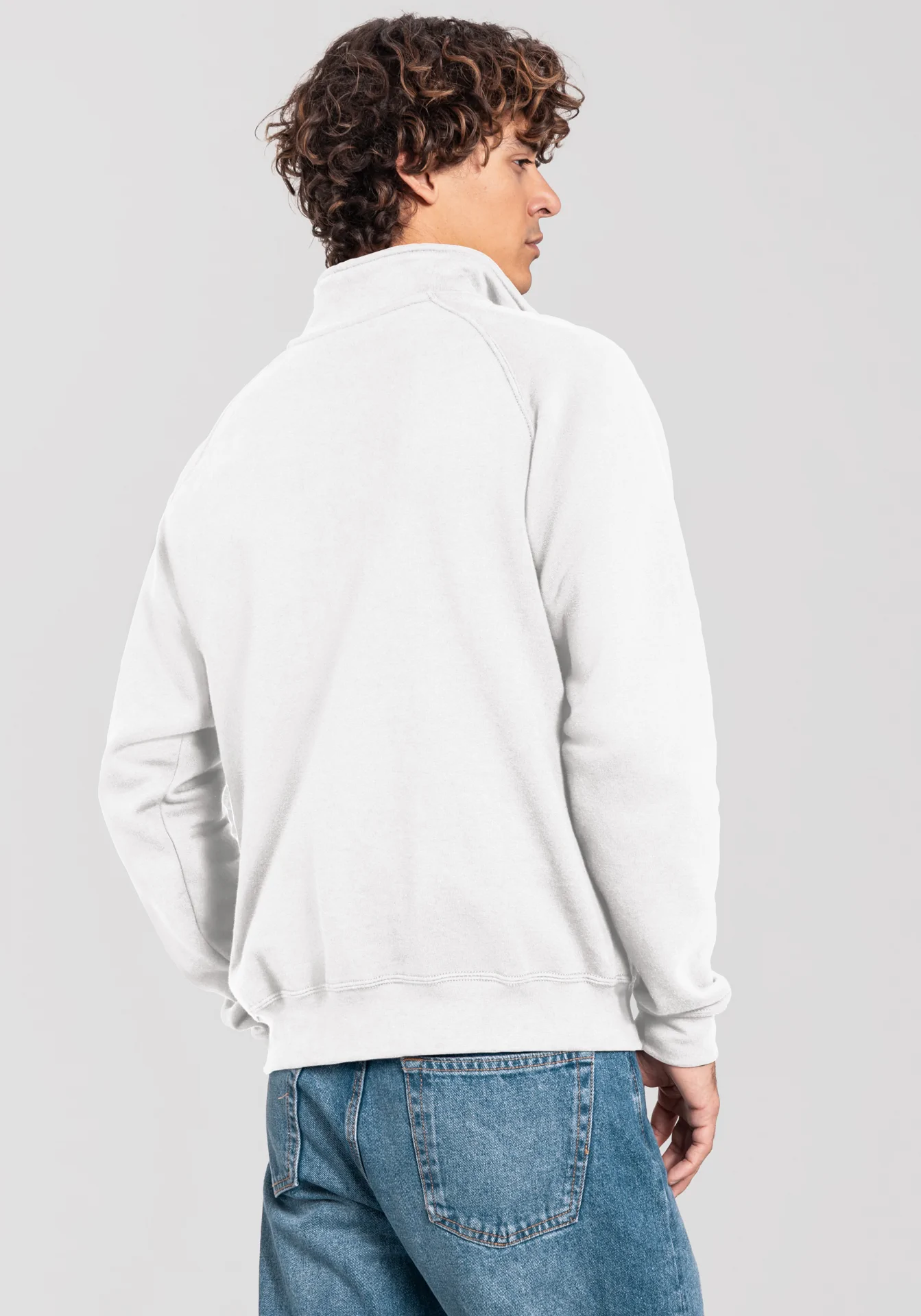 F.O.L. Iconic Premium Zip Neck Sweat