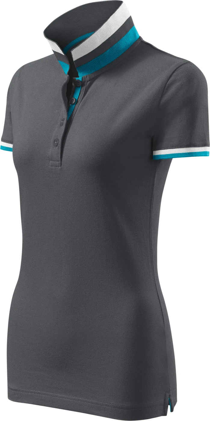 MALFINI Damen Polo Collar Up 257