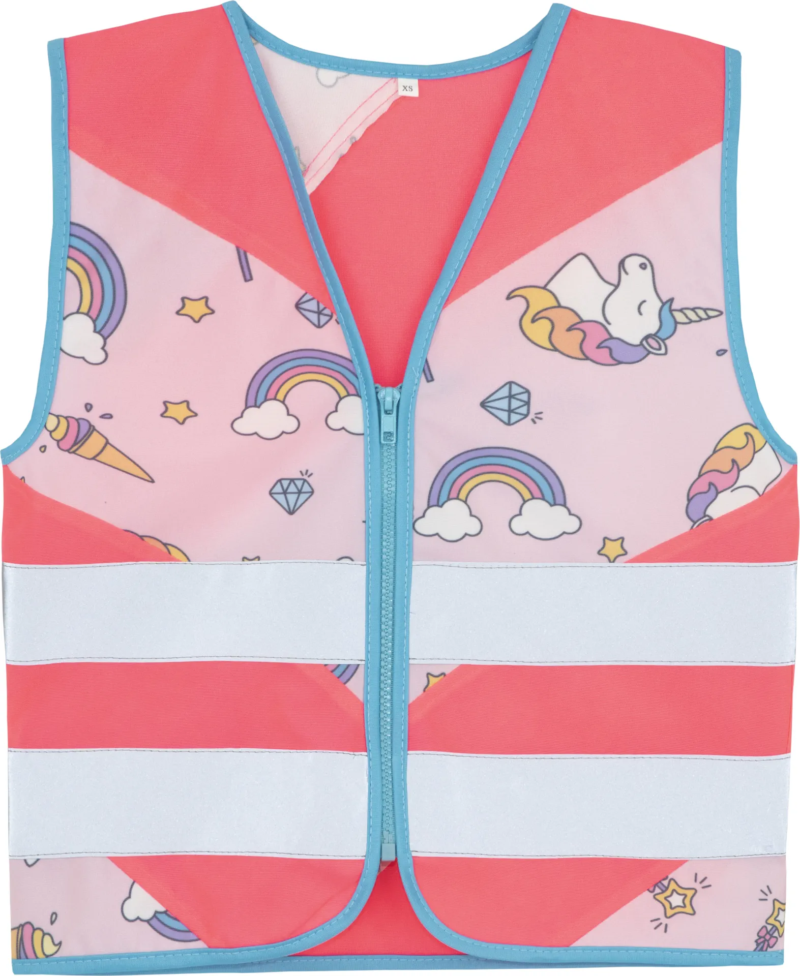 korntex-actfan-childrens-safety-vest-action-fantasy-co2-neutral-unicorn-front-2 Korntex Kinder Warnweste Action Line Fantasy
