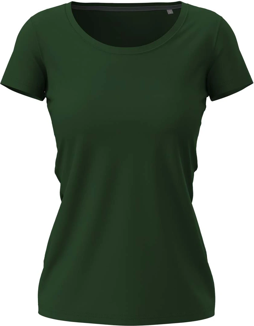 stedman-st9700-stretch-t-shirt-women-bottlegreen-front-4 Stedman Claire Crew Neck for women