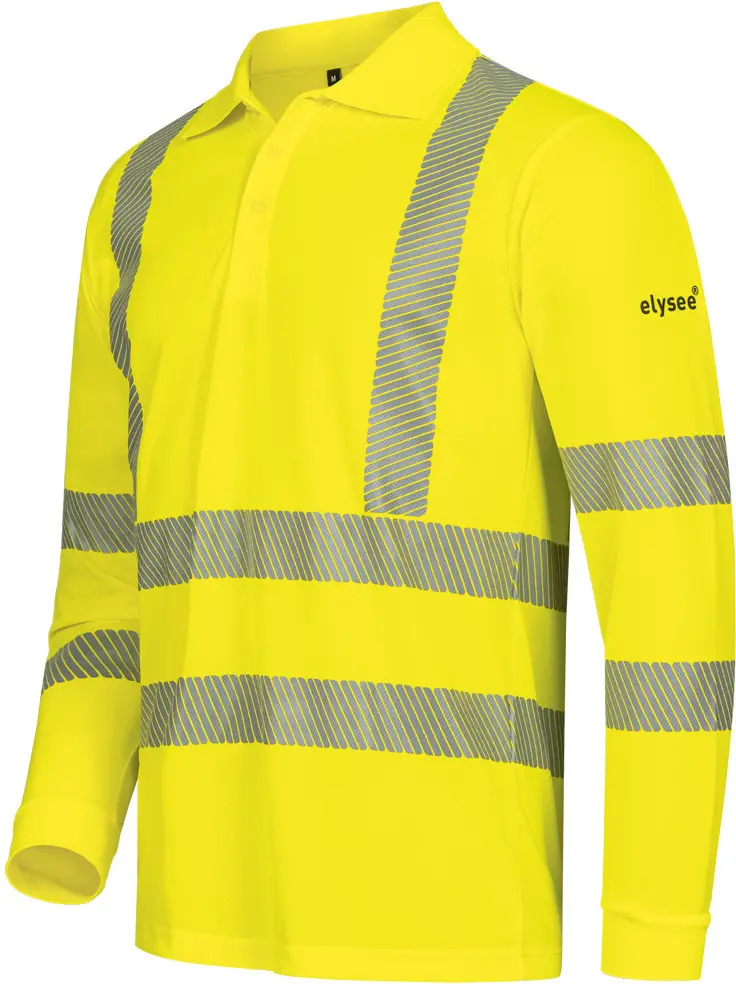 elysee UV- und Warnschutz Langarm Poloshirt WAPSE