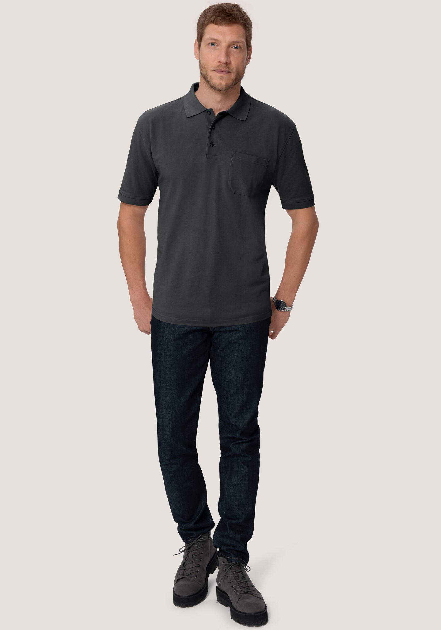 HAKRO Pocket-Poloshirt 812 Mikralinar® HAKRO Pocket-Poloshirt 812 Mikralinar®