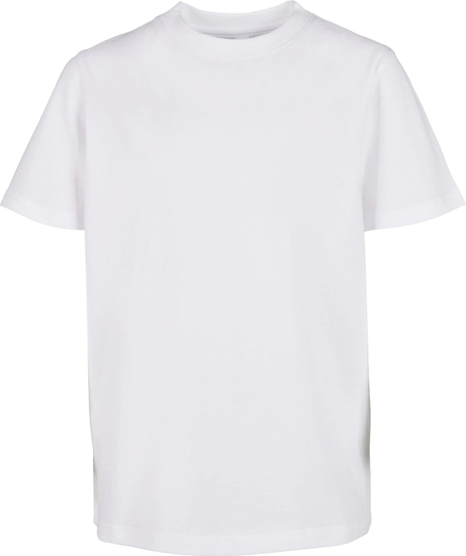BYB-BY158-kids-basic-t-shirt-white-front-4 Build Your Brand Kids Basic Tee 2.0