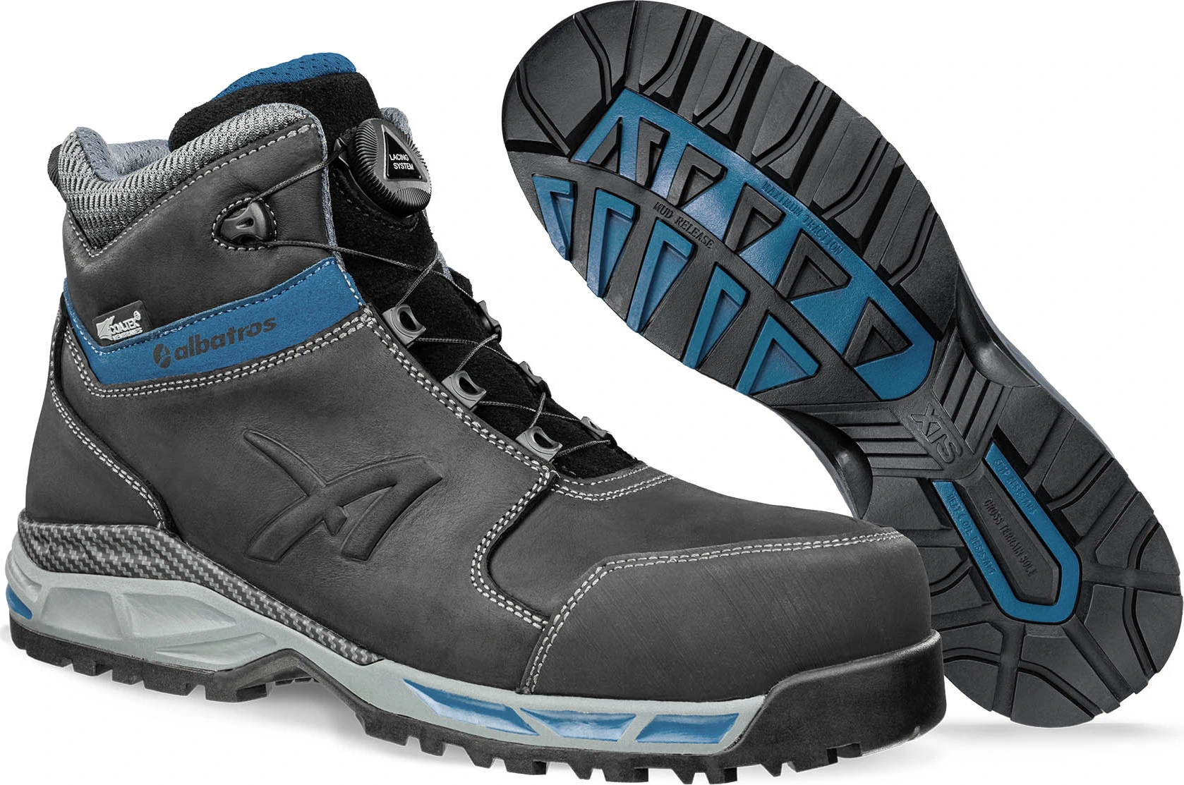 albatros Sicherheitsschuh TOFANE BLACK MID S3 albatros Sicherheitsschuh TOFANE BLACK MID S3