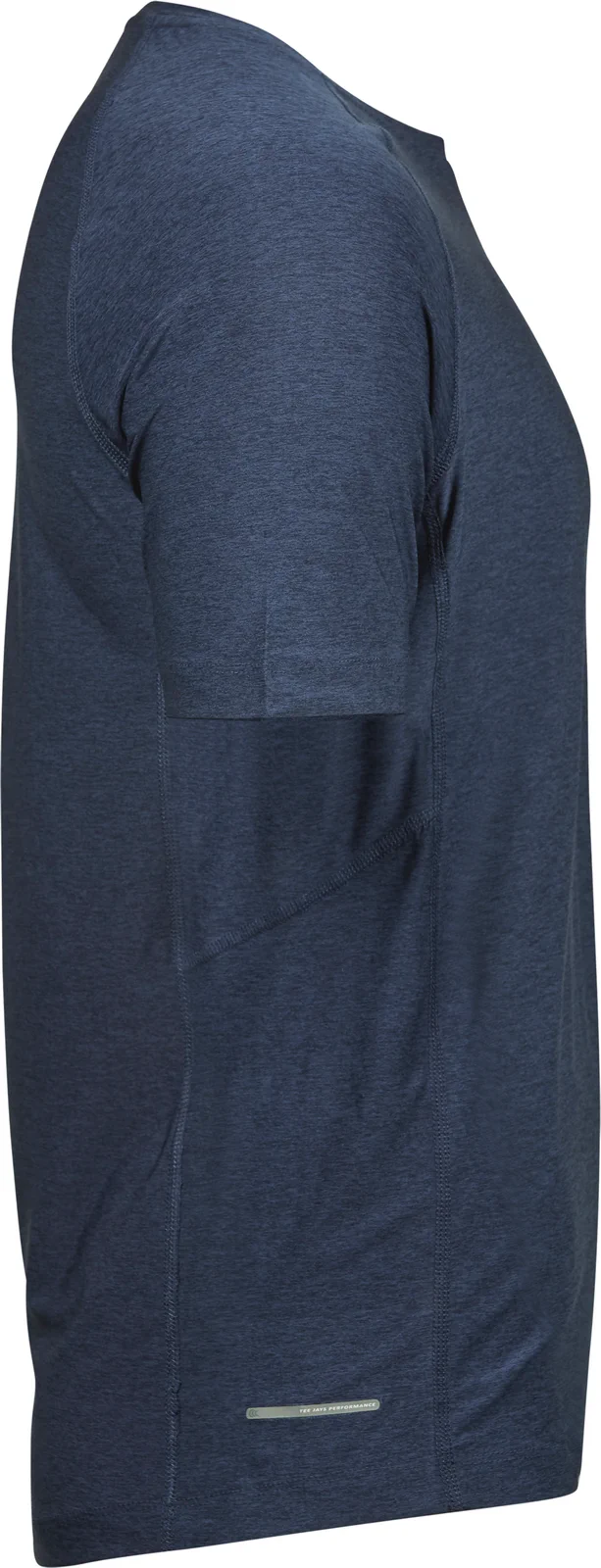 tee-jays-7020-mens-cooldry-t-shirt-navymelange-right-4 Tee Jays Men's CoolDry Tee