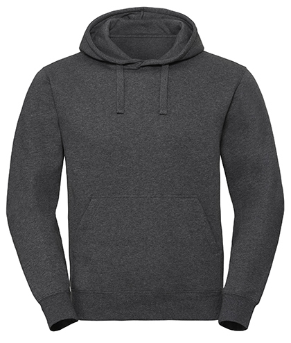 Russell Men`s Authentic Melange Hooded Sweat