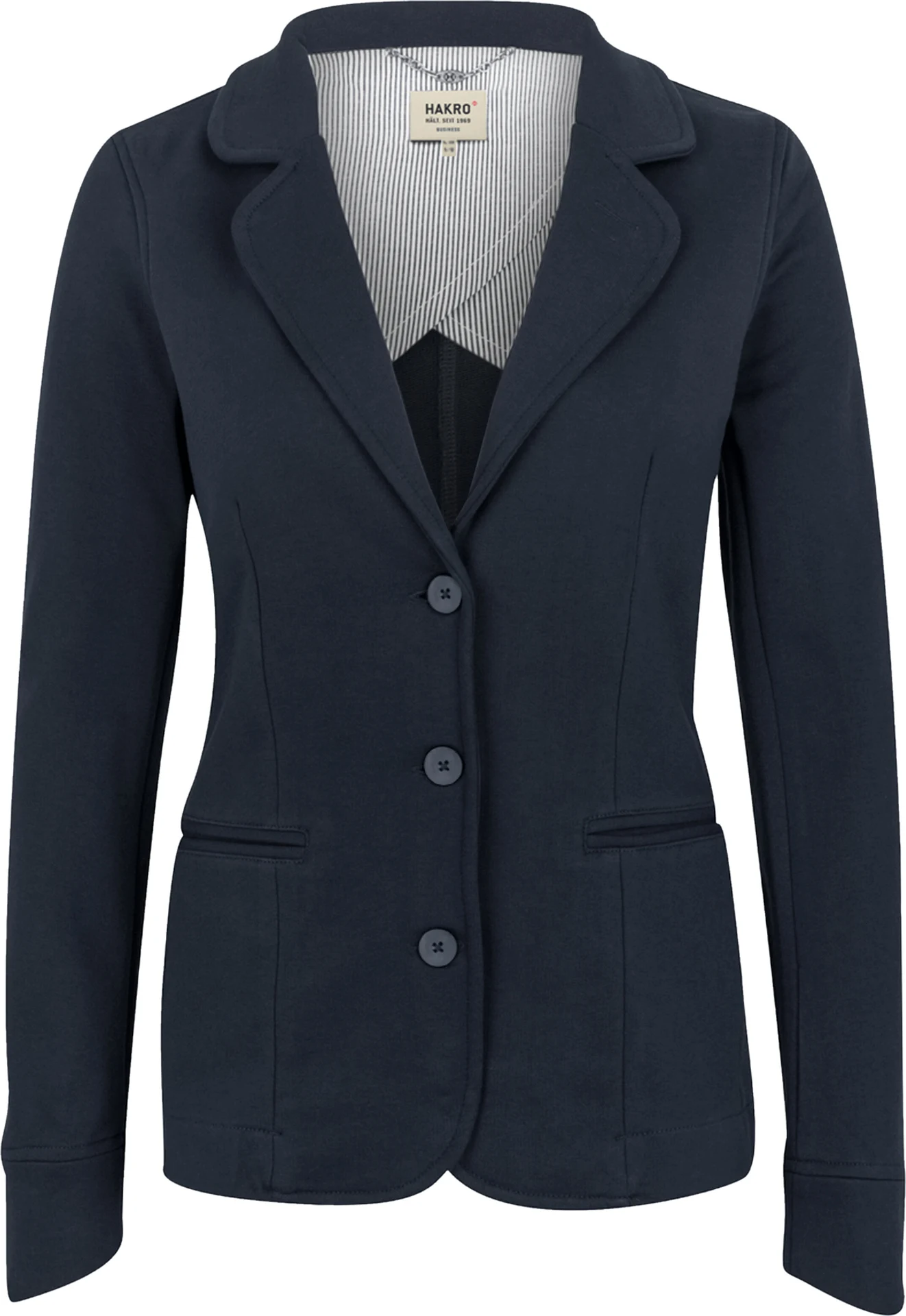 hakro-260-damen-sweatblazer-premium-tinte-front-1 HAKRO Women-Sweatblazer 260 Premium