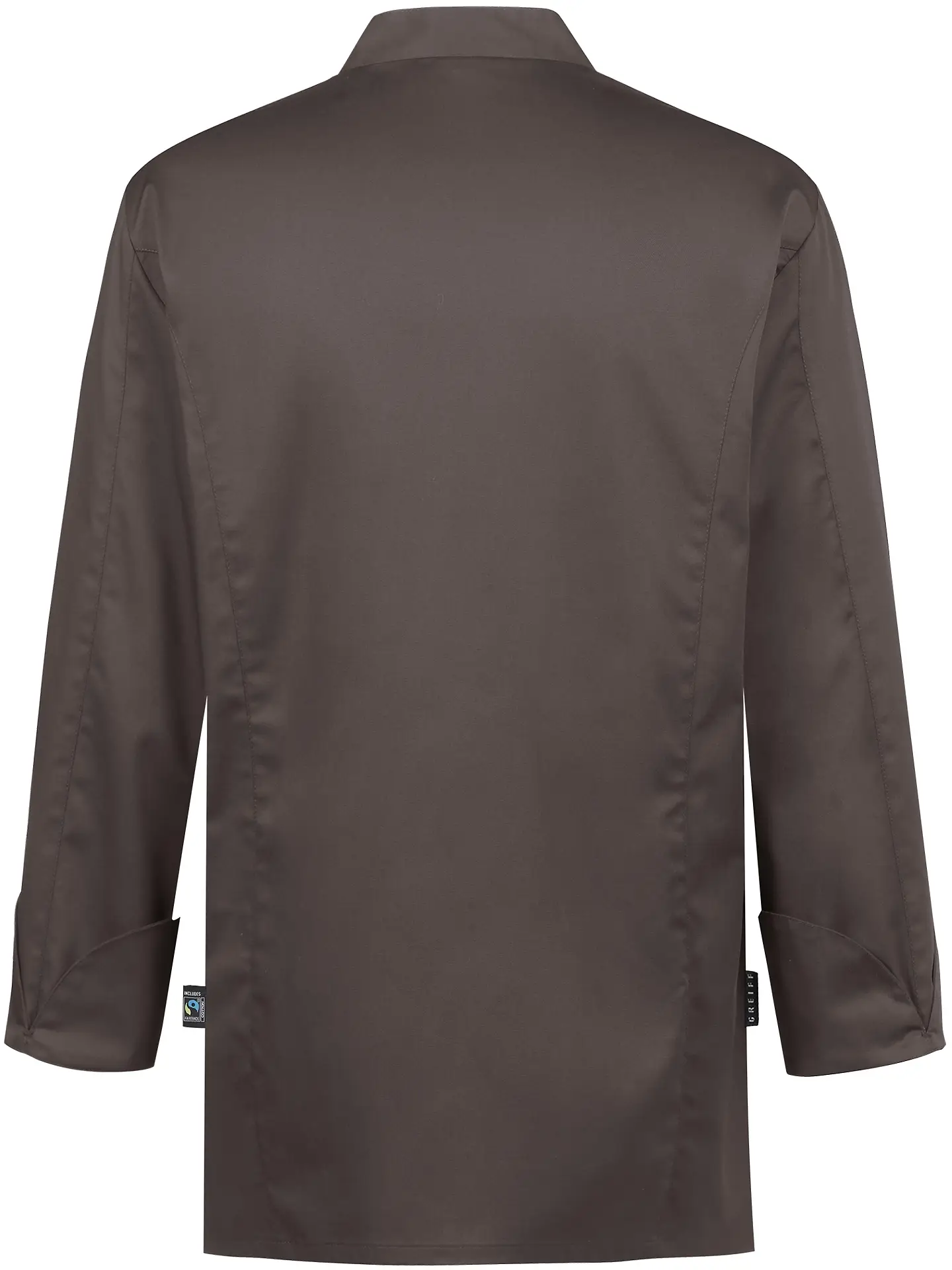 GREIFF Kochjacke einreihig mit verdeckter Knopfleiste Regular Fit