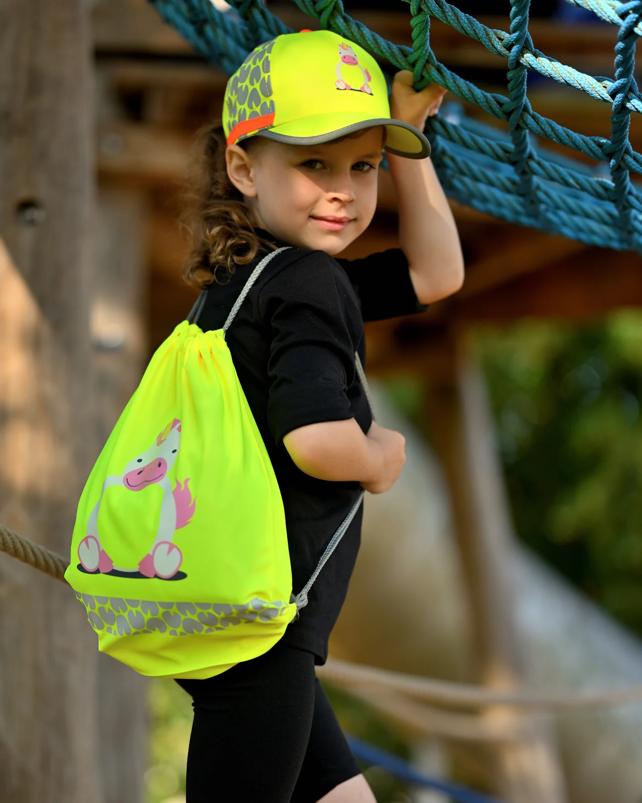 Korntex Cap für Kinder Funtastic Wildlife