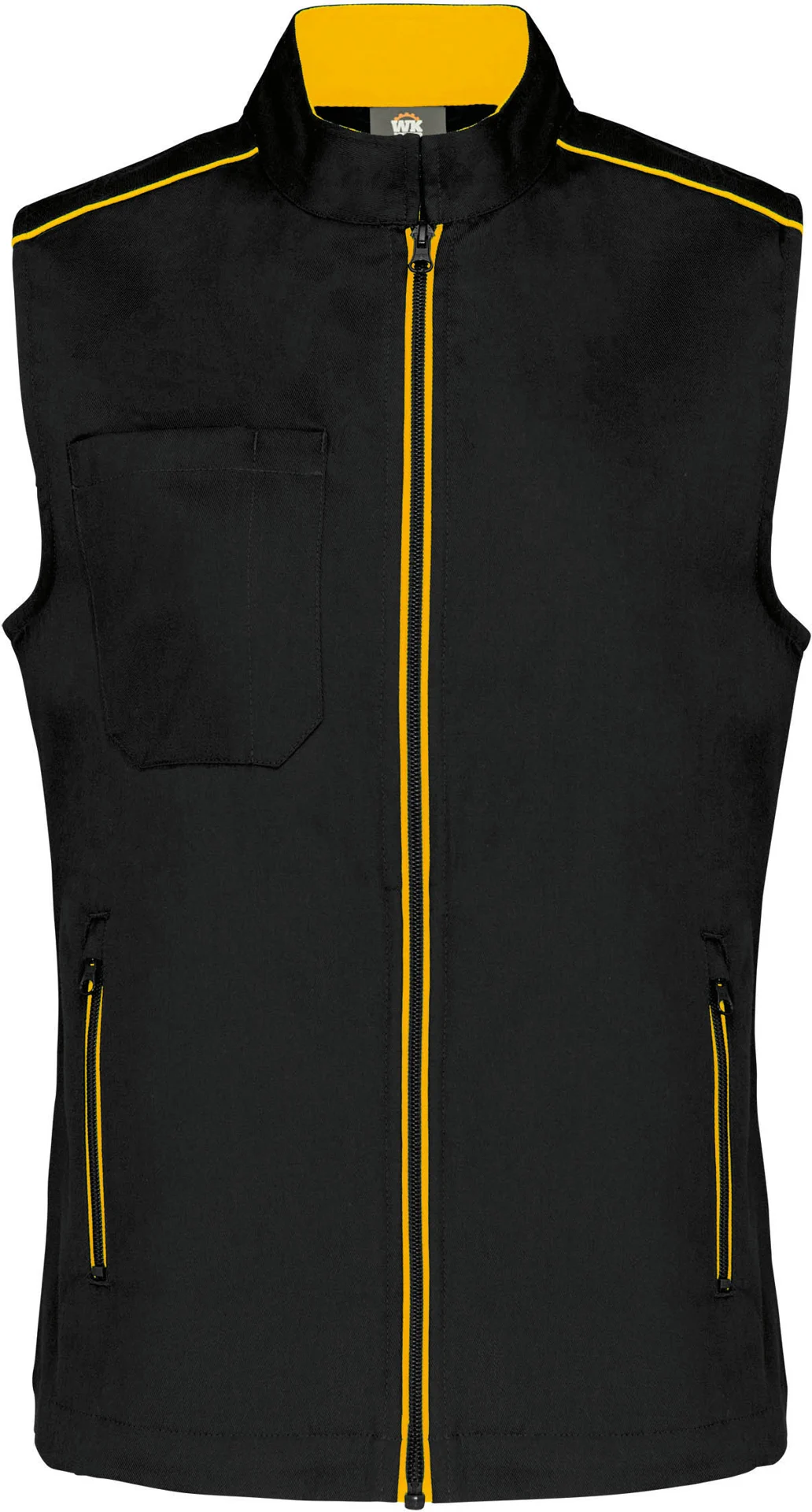 black/yellow