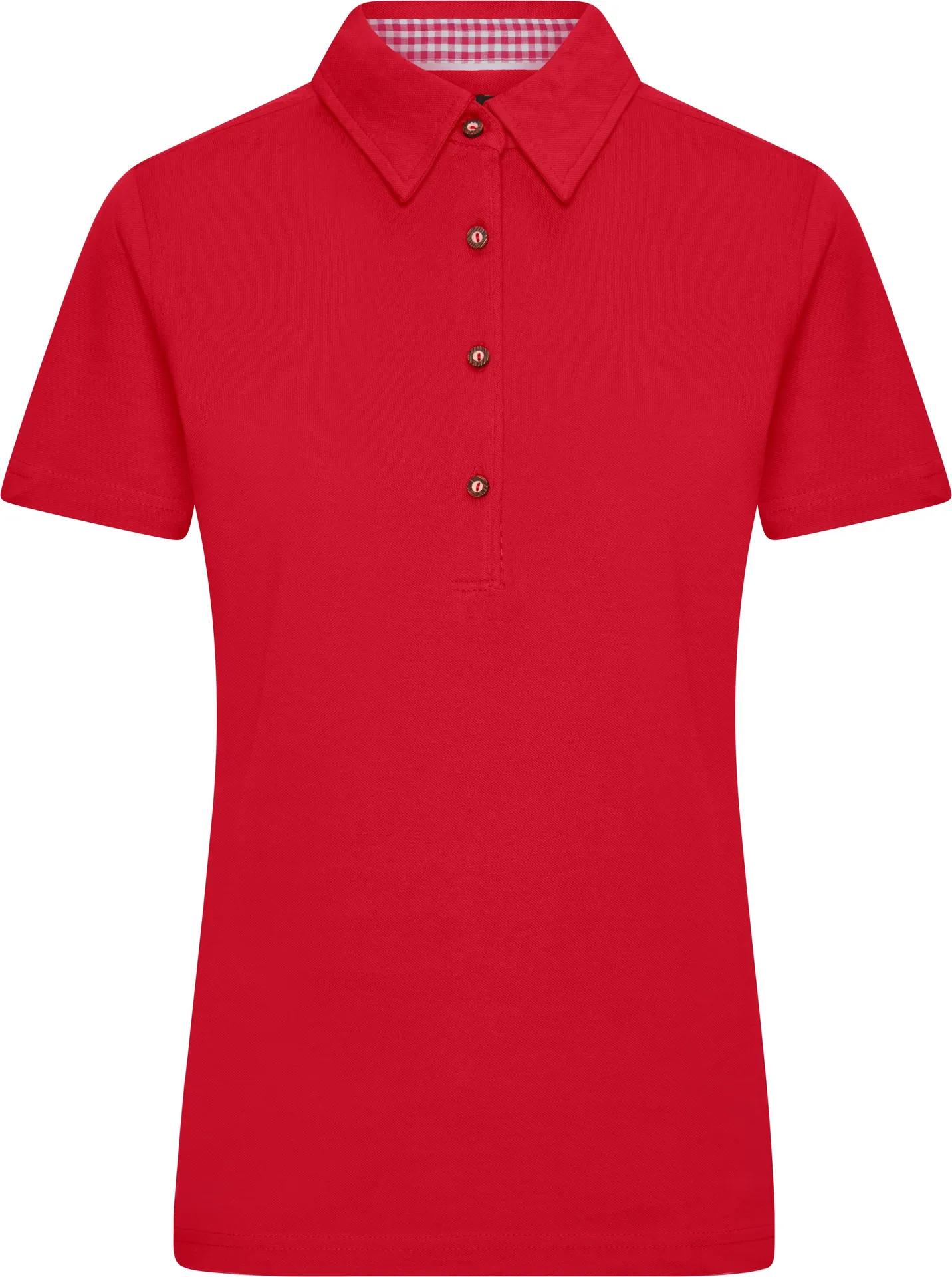 jn715-ladies-traditional-poloshirt-red-red-white-front-3 James & Nicholson Ladies Traditional Polo