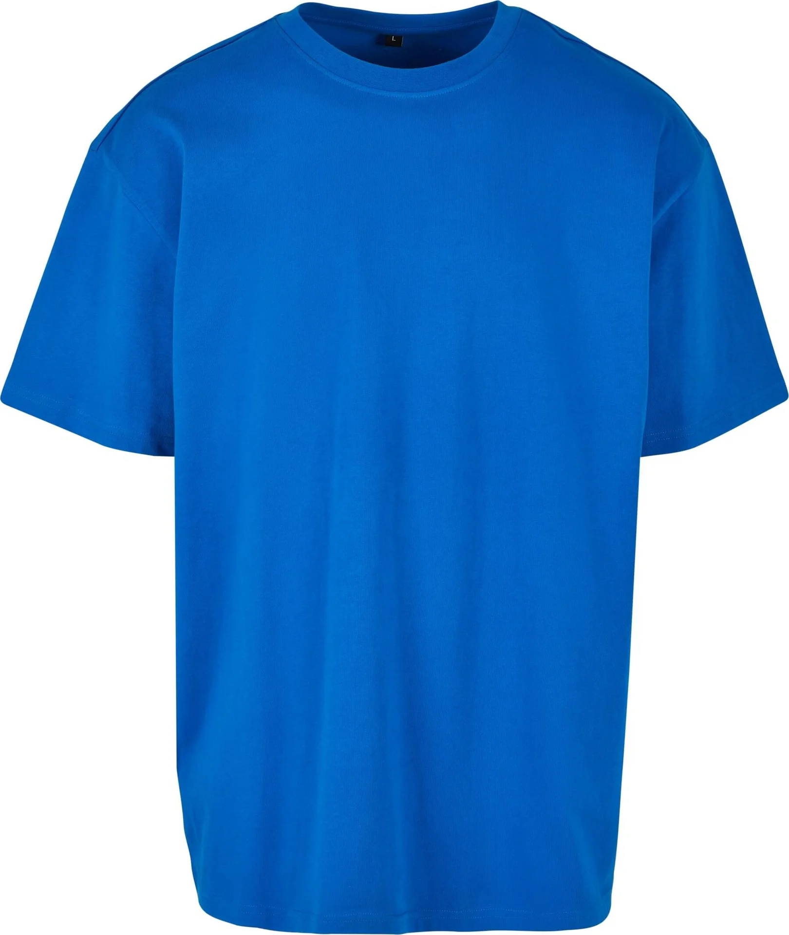 BYB-BY102-heavy-oversize-t-shirt-cobaltblue-front-4 Build Your Brand Heavy Oversize Tee