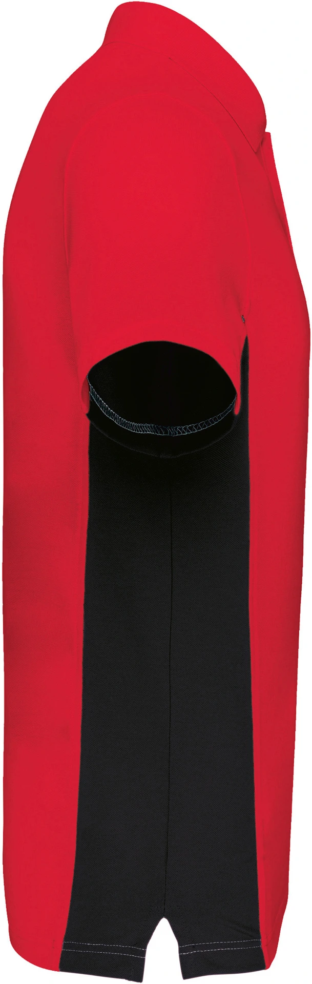 Kariban 2-farbiges Polo "Flag"