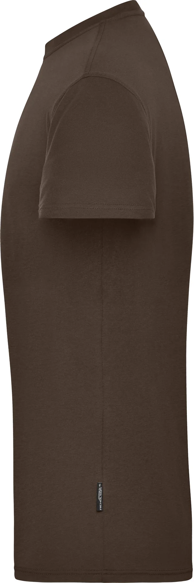 jn1808-mens-bio-workwear-t-shirt-brown-left-4 James & Nicholson Men's Bio Workwear T-Shirt