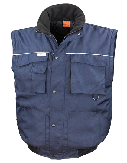 Result Zip Sleeve Heavy Duty Jacket Result Zip Sleeve Heavy Duty Jacket