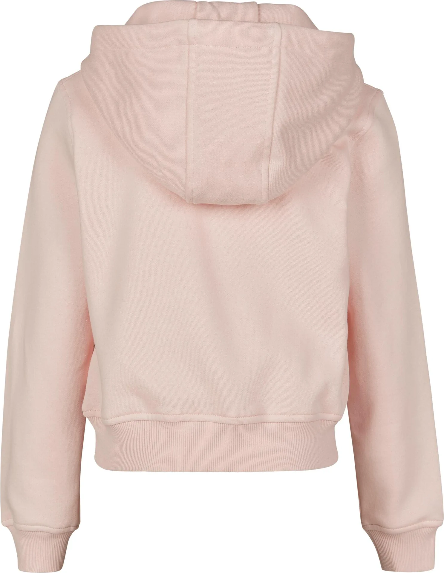 Build Your Brand Girls Cropped Sweat Hoody