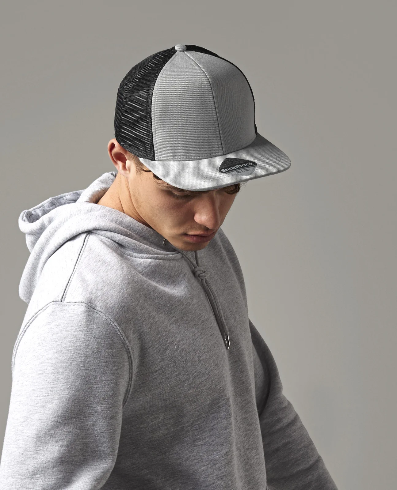 Beechfield Original Flat Peak 6 Panel Trucker Cap