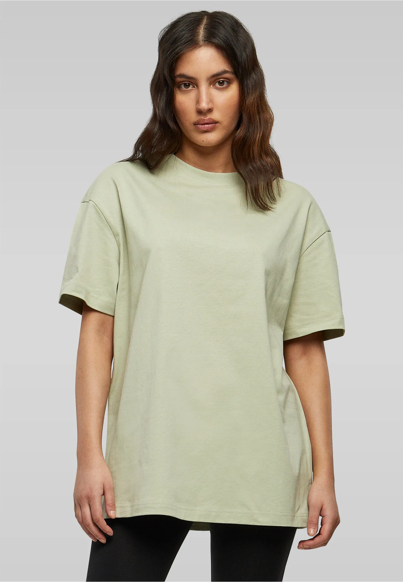 Build Your Brand Ladies Oversized Boyfriend Tee