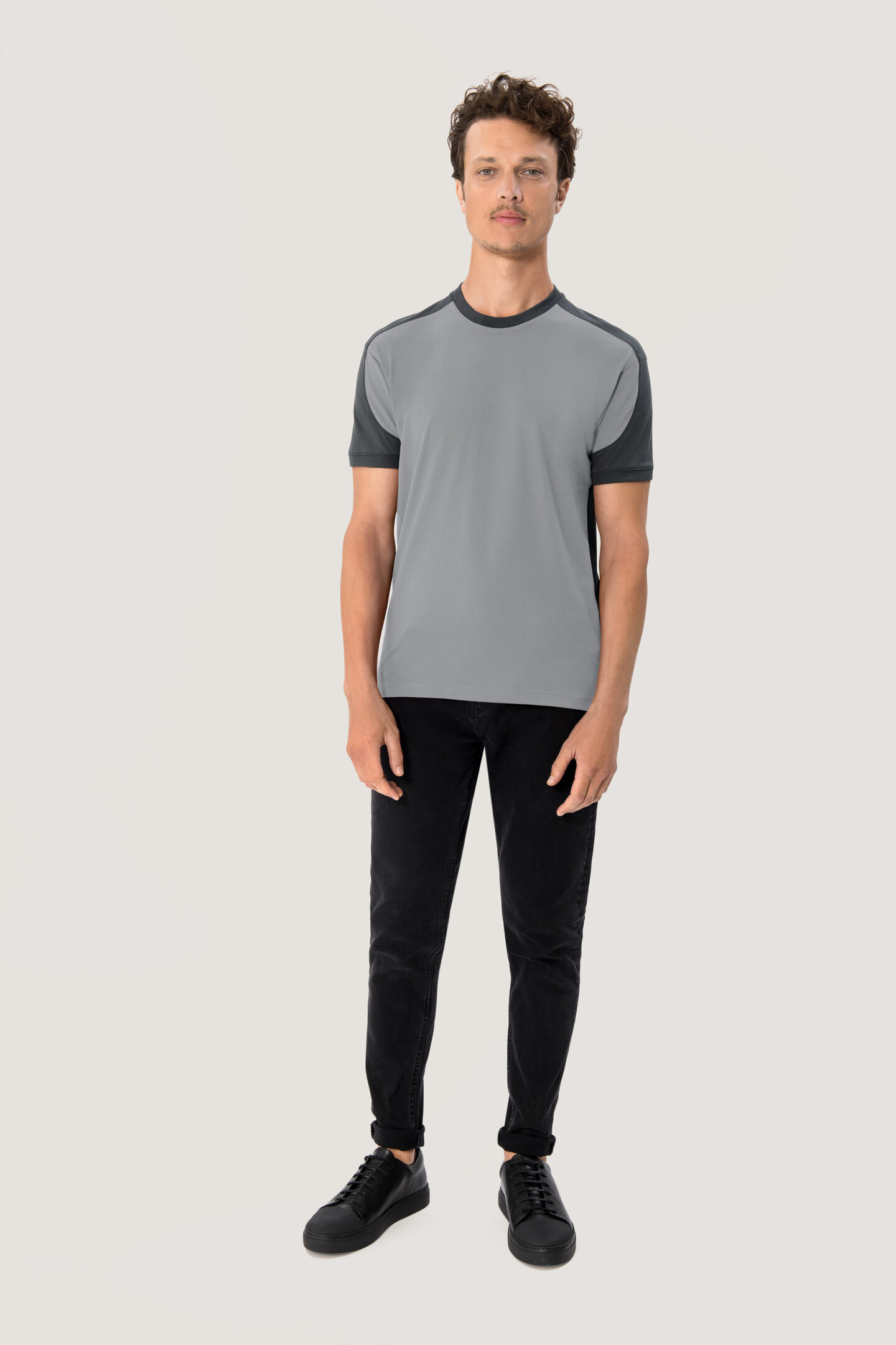 HAKRO T-Shirt-Contrast 290 Mikralinar®