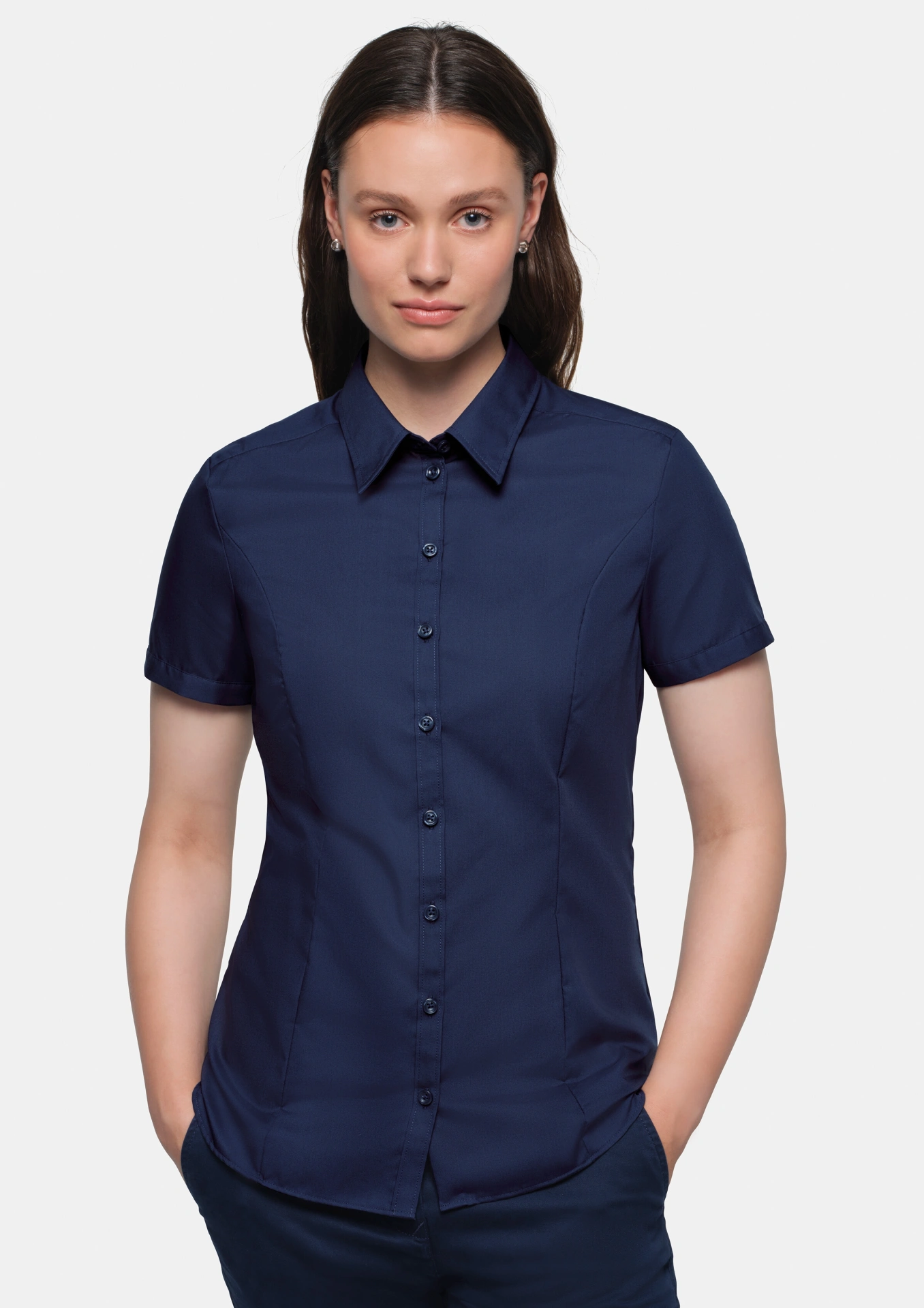 HAKRO Bluse 1/2-Arm 112 Business