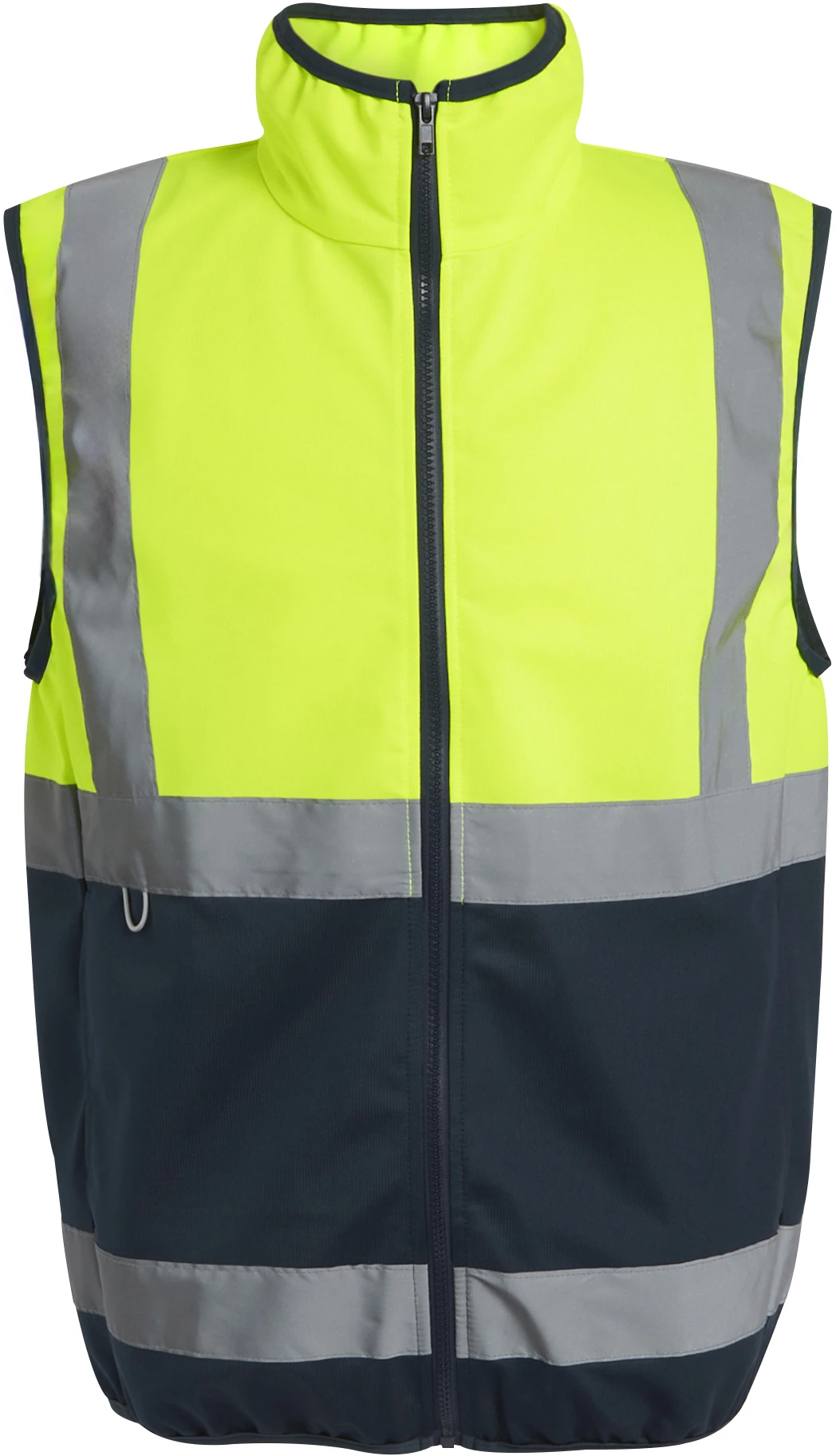 regatta-trs257-pro-hi-vis-full-zip-gilet-signalyellow-navy-front-2 Regatta Pro Hi-Vis Full Zip Gilet