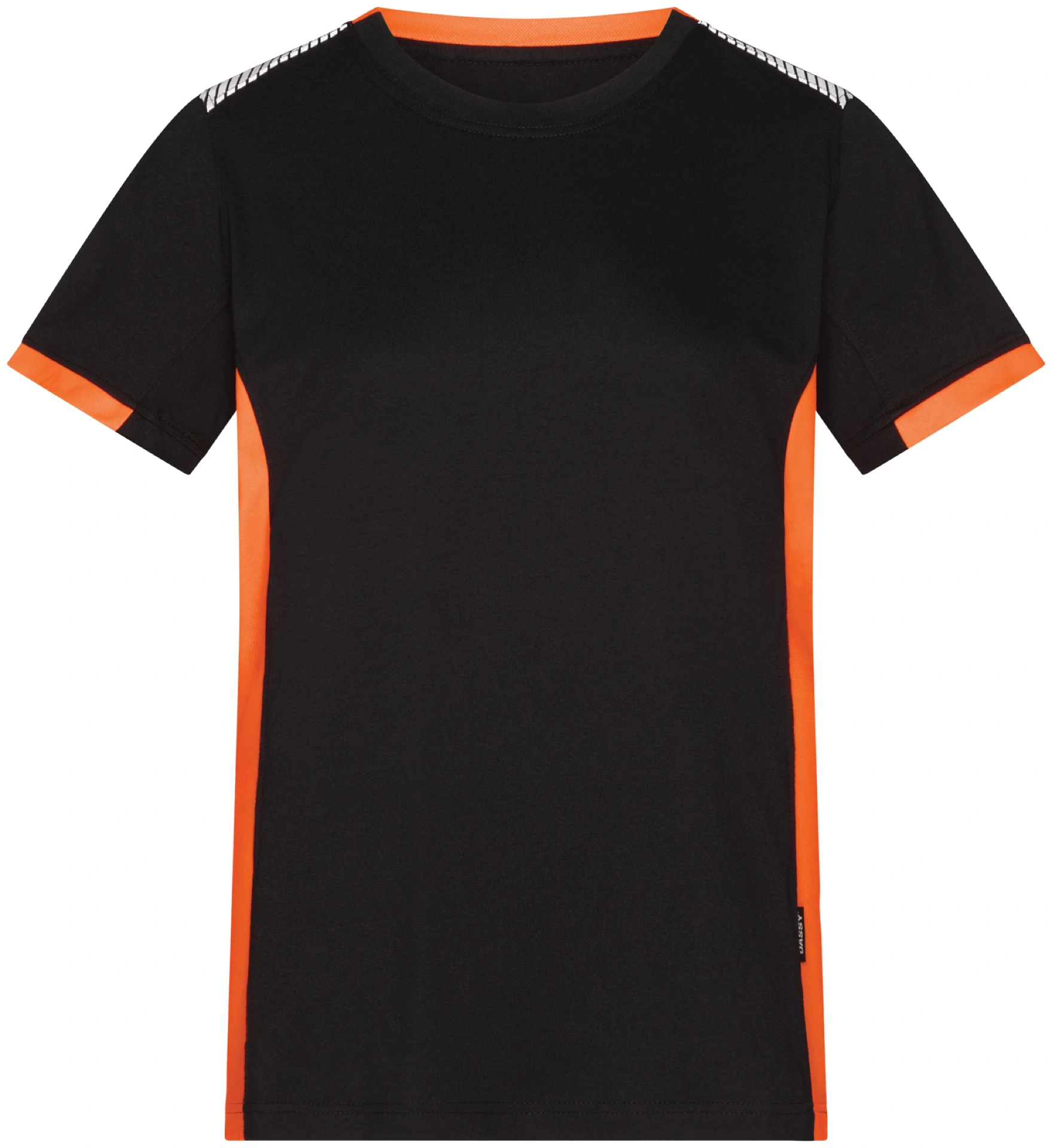 schwarz/neonorange