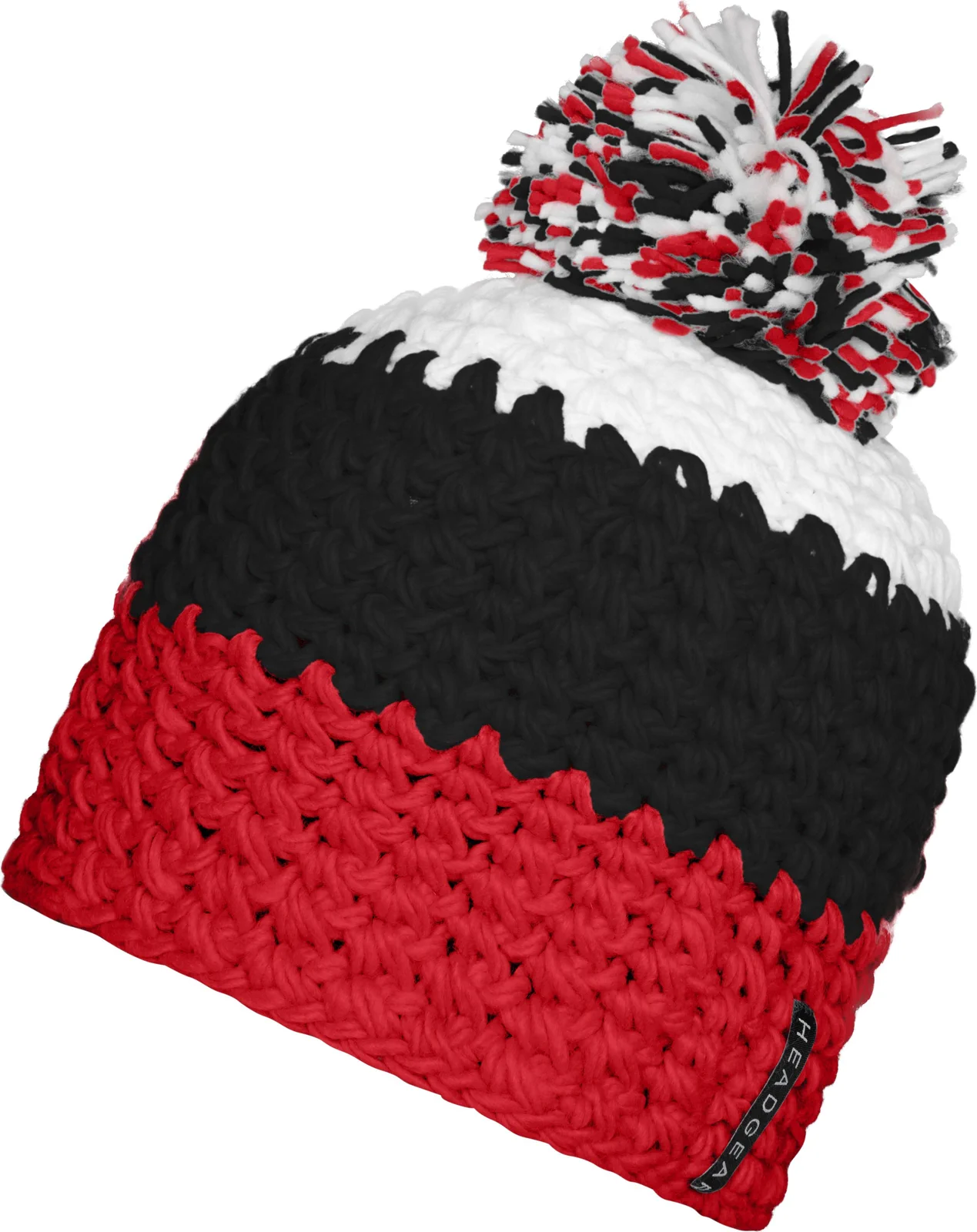 daiber Crocheted Cap With Pompon