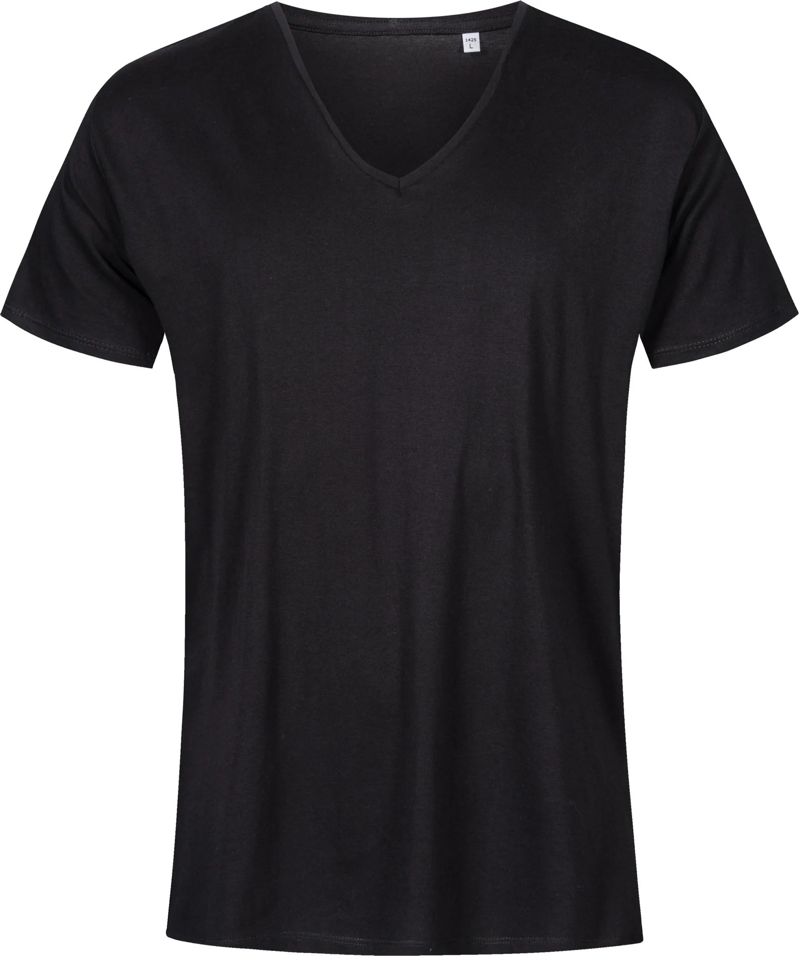 promodoro-1425-mens-v-neck-t-shirt-black-front-3 Promodoro X.O Men´s V-Neck T-Shirt