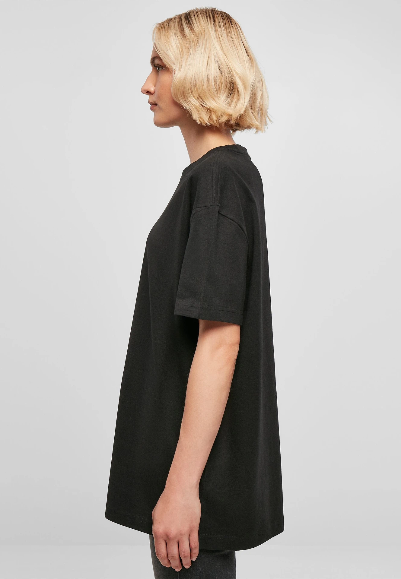 Build Your Brand Ladies Oversized Boyfriend Tee