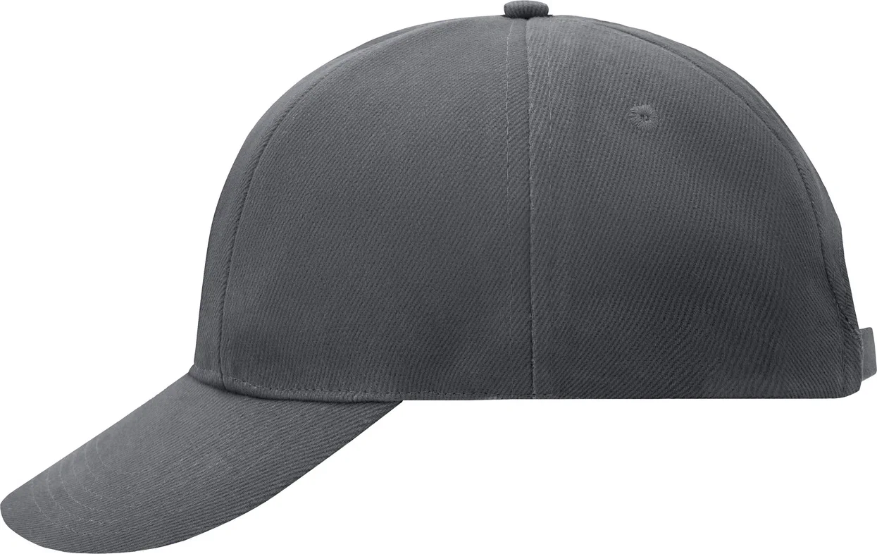 daiber-mb609-turned-6-panel-cap-laminated-darkgrey-left-4 daiber Turned 6-Panel Cap Laminated