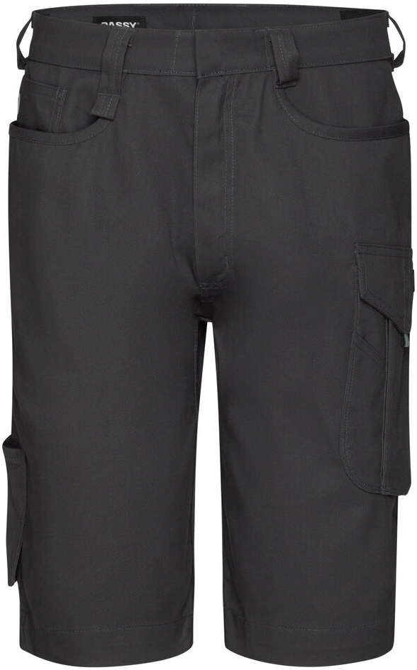 dassy-250128-botta-flex-anthracite-front-1 DASSY Stretch-Arbeitsshorts BOTTA Flex