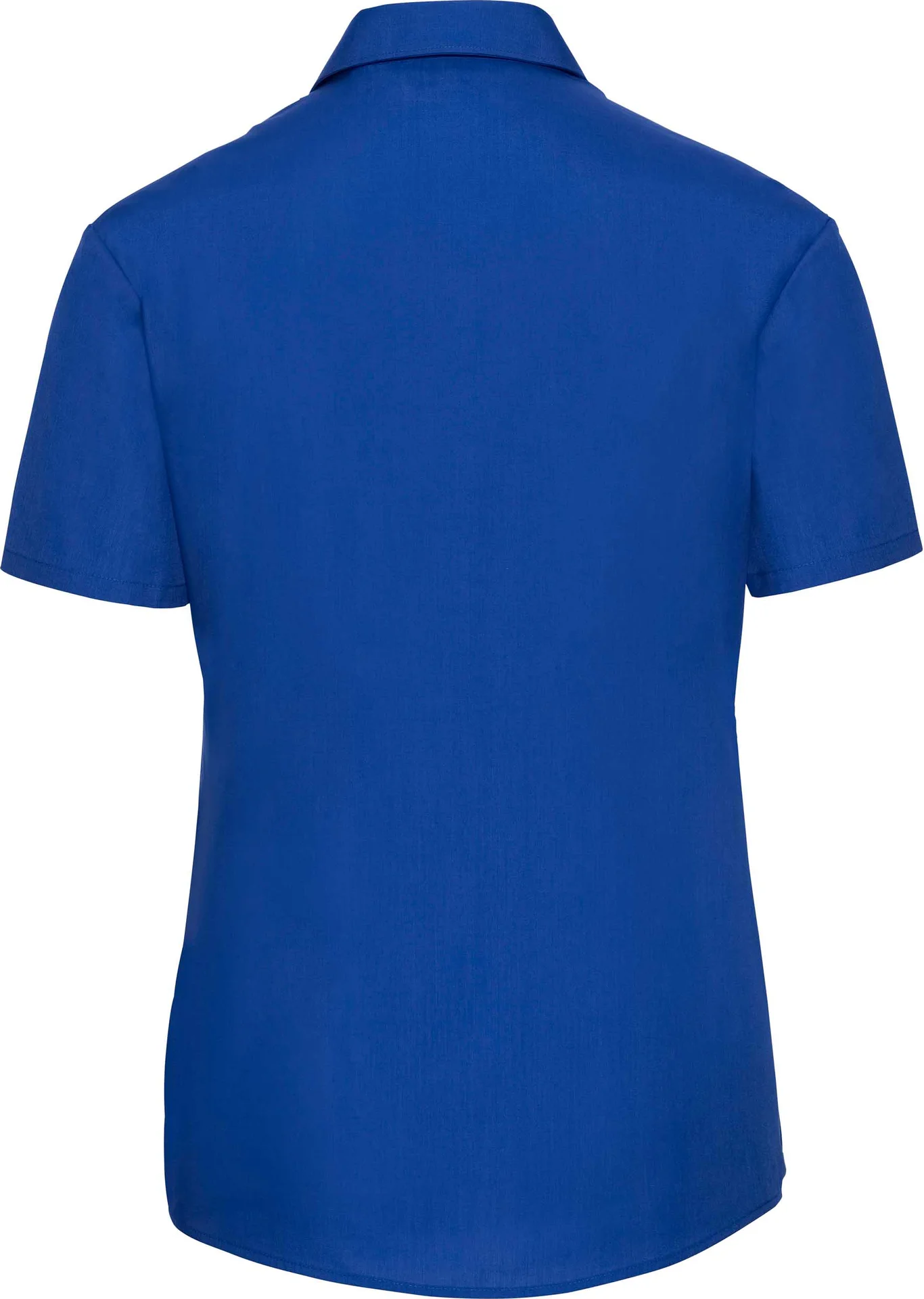 Russell Ladies Short Sleeve Polycotton Easy Care Poplin Shirt