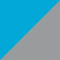 turquoise/light grey